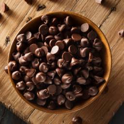 a bowl of chocolate