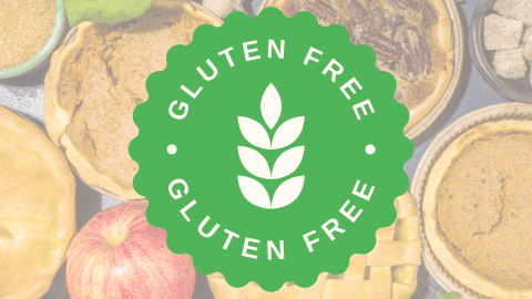 A selection of gluten-free Thanksgiving dessert options at Sunset Foods.
